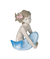 NAO Sea Maiden. Porcelain Mermaid Figure.