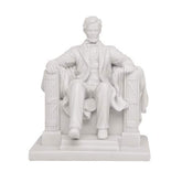 Pacific Giftware PTC 5.5 Inch Abraham Lincoln National Memorial Replica Statue Figurine