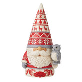 Enesco Jim Shore Heartwood Creek Nordic Noel Gnome Indoor or Outdoor Statue Figurine, 20.25 Inch, Multicolor