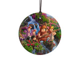 Disney – Peter Pan – Lost Boys – 3.5” Starfire Prints Hanging Glass Print Accessory – Light Catching Hanging Accessory – Ideal for Gifting and Collecting