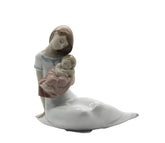 NAO Light of My Days (Girl). Porcelain Mother Figure.