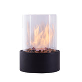 Danya B. Indoor/Outdoor Portable Tabletop Fire Pit – Clean-Burning Bio Ethanol Ventless Fireplace - Large