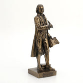 Veronese Design 10 3/8" Tall Thomas Jefferson Cold Cast Resin Antique Bronze Finish Founding Father Sculpture Statue Gift