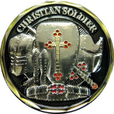Christian Soldier Checklist Challenge Coin (Eagle Crest 2493)