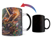 Morphing Mugs Disney - Snow White and the Seven Dwarfs - Thomas Kinkade - One 11 oz Color Changing Heat Sensitive Ceramic Mug – Image Revealed When HOT Liquid Is Added!