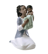 NAO in Loving Arms (Tm). Porcelain Mother Figure.