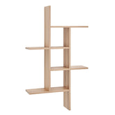 Danya B. Cantilever Cubby Decorative Modern Wall Mount Shelf – Horizontal or Vertical (Black)