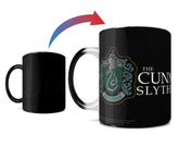 Morphing Mugs Harry Potter - Slytherin - Hogwarts Robe Design - One 11 oz Color Changing Heat Sensitive Ceramic Mug – Image Revealed When HOT Liquid Is Added!