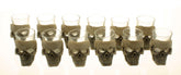 Sinister Skull / Skeleton Shot Glass Set of 12