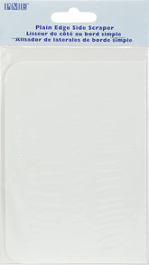 PME Plain Side Plastic Scraper 5.3 x 3.7-inches, White