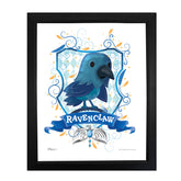 MIGHTYPRINT Harry Potter – Ravenclaw – Modern Minimalist Frame - Officially Licensed Wall Art – NOT MADE OF PAPER – Strong Reusable Décor for Kid Baby Nursery Dorm – By Trend Setters Ltd.