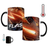 Morphing Mugs Flash (Time For A Hero) Ceramic Mug, Black