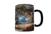 Morphing Mugs Disney - Cinderella - Clock Strikes Midnight - Thomas Kinkade - One 11 oz Color Changing Heat Sensitive Ceramic Mug – Image Revealed When HOT Liquid Is Added!