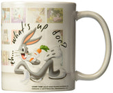 Morphing Mugs Looney Tunes (Bugs Bunny) Ceramic Mug, Black