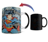 Morphing Mugs DC Comics Justice League (Superman) Ceramic Mug, Black