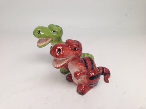 Salt & Pepper Shakers - Dinosaur Magnetic Salt And Pepper Shakers