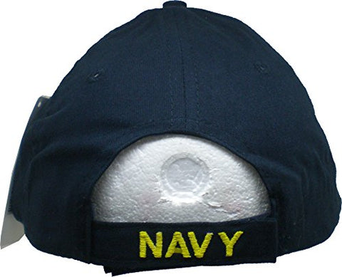 US Navy Embroidered Military Cap - Navy Veteran OSFM