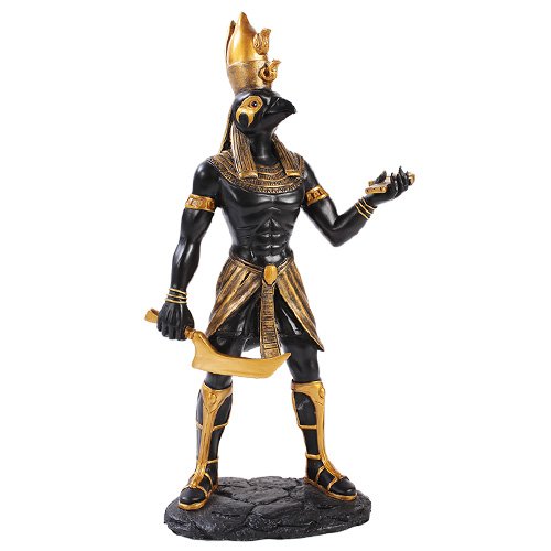 Pacific Trading Egyptian Horus Home Decor Statue Made of Polyresin