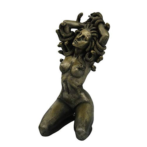 Pacific Giftware Medusa Gorgon with Snake Hair Classic Statue Figurine Home Decor