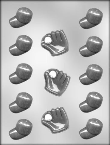 CK Products Baseball Caps/Gloves Choc Mold