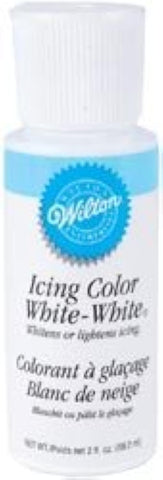 Wilton Icing Color 2 Ounces White W1236 (6-Pack)6