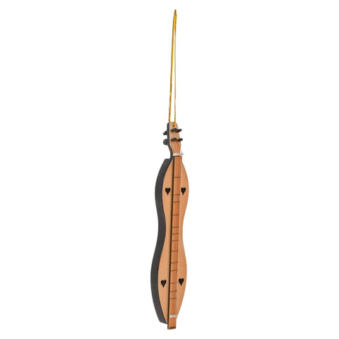 Broadway Gifts Co Golden Folk Dulcimer 4 inch Wood Hanging Ornament