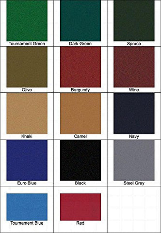 ProForm 8' High Speed Professional Pool Table Cloth Felt - Black