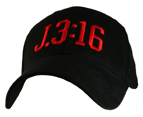 John 3:16 Hat / J.3:16 Religious Baseball Cap