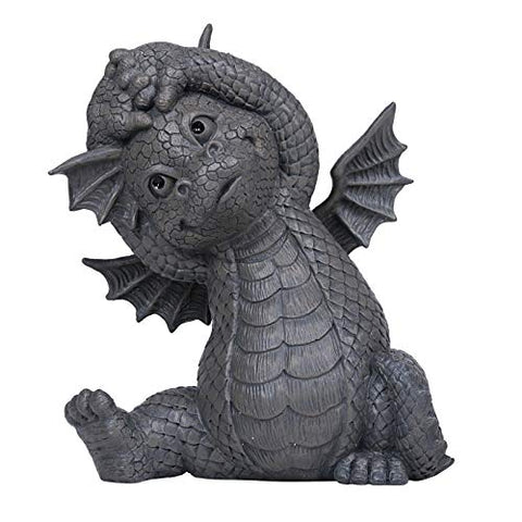 Pacific Trading Yoga Garden Dragon Figurine 10 Inches Tall New