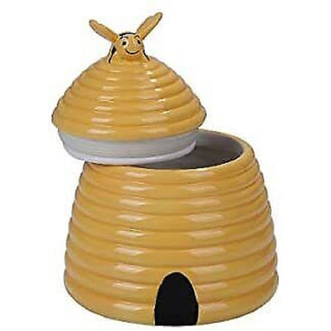 Pacific Giftware PT Honeybee Beehive Ceramic Cookie Storage Jar