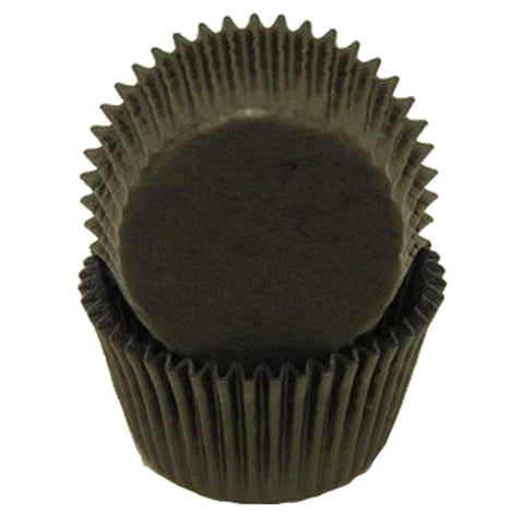 CK Products Black Glassine Greaseproof Cupcake Muffin - 500 Count