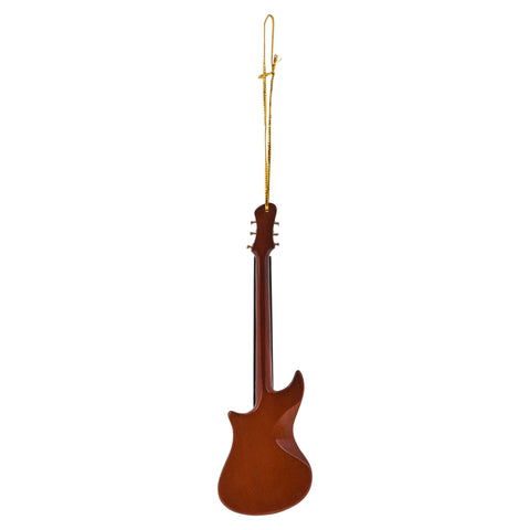 Broadway Gifts Brown Wood Electric Guitar Ornament Decoration