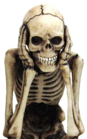 Pacific Giftware PTC 3.75 Inch See, Speak and Hear No Evil Shelf Sitters Statue Figurine