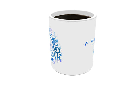 Trend Setters Friends the Television Show – We Were on a Break – OFFICIAL MERCHANDISE – 11 oz White Ceramic Coffee or Tea Mug – Perfect for Gifting or Collecting