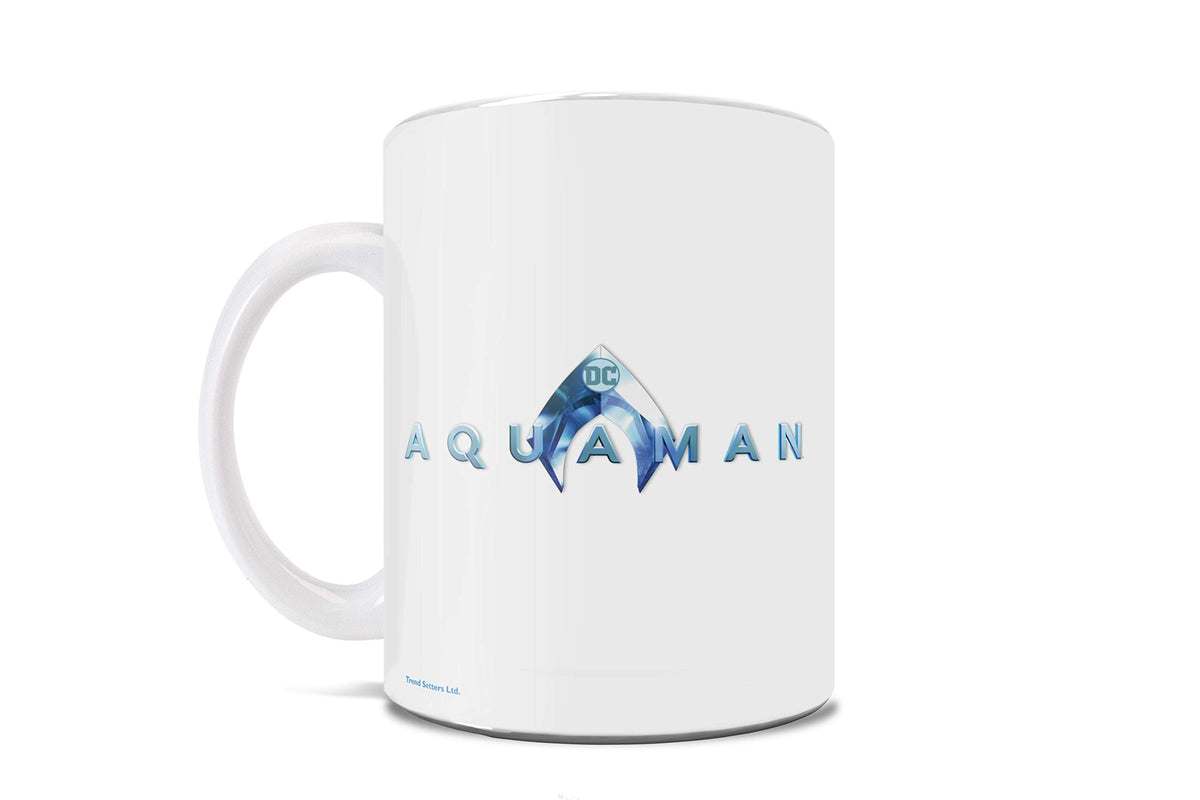 Trend Setters Aquaman Logo – DC Comics – Aquaman Movie Ceramic Coffee Mug Collectible