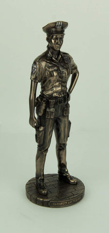 Veronese Design Police Woman to Protect and Serve Police Officer Tribute Statue