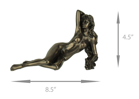 Veronese Nude Female Lying Pose Sculpture
