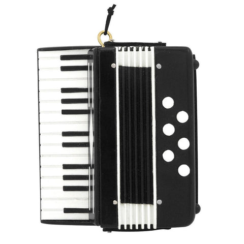 Black Accordion Tree Ornament