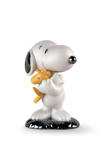 LLADRÓ Snoopy Figurine. Porcelain Snoopy Figure.