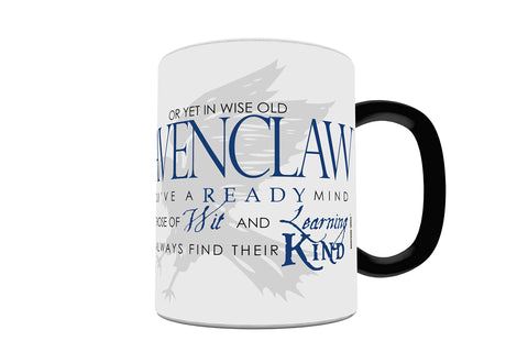 Morphing Mugs Harry Potter Sorting Hat Quote Heat Sensitive Ceramic Mug - Hogwarts House Ravenclaw - 11oz