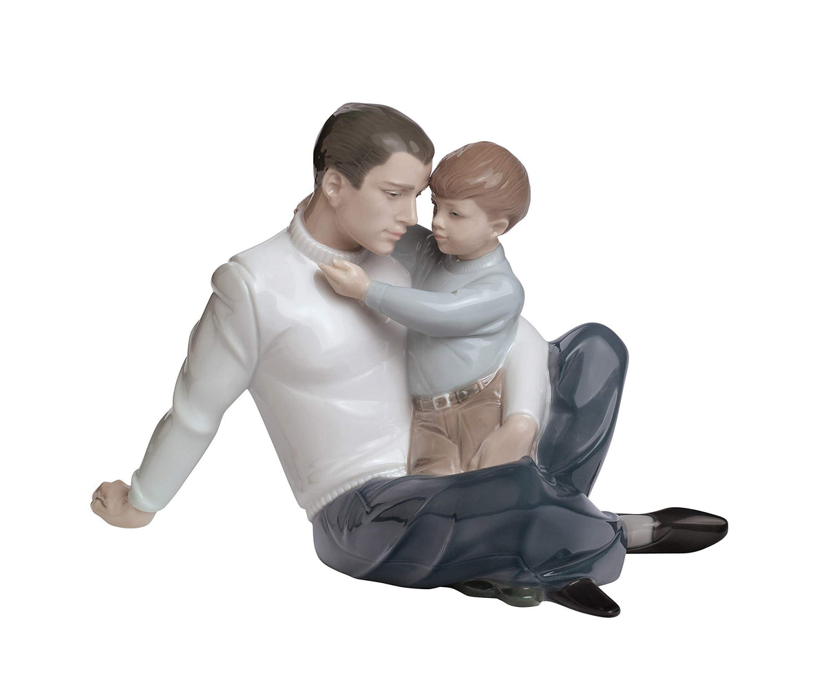 NAO to Love and Protect. Porcelain Dad Figure.