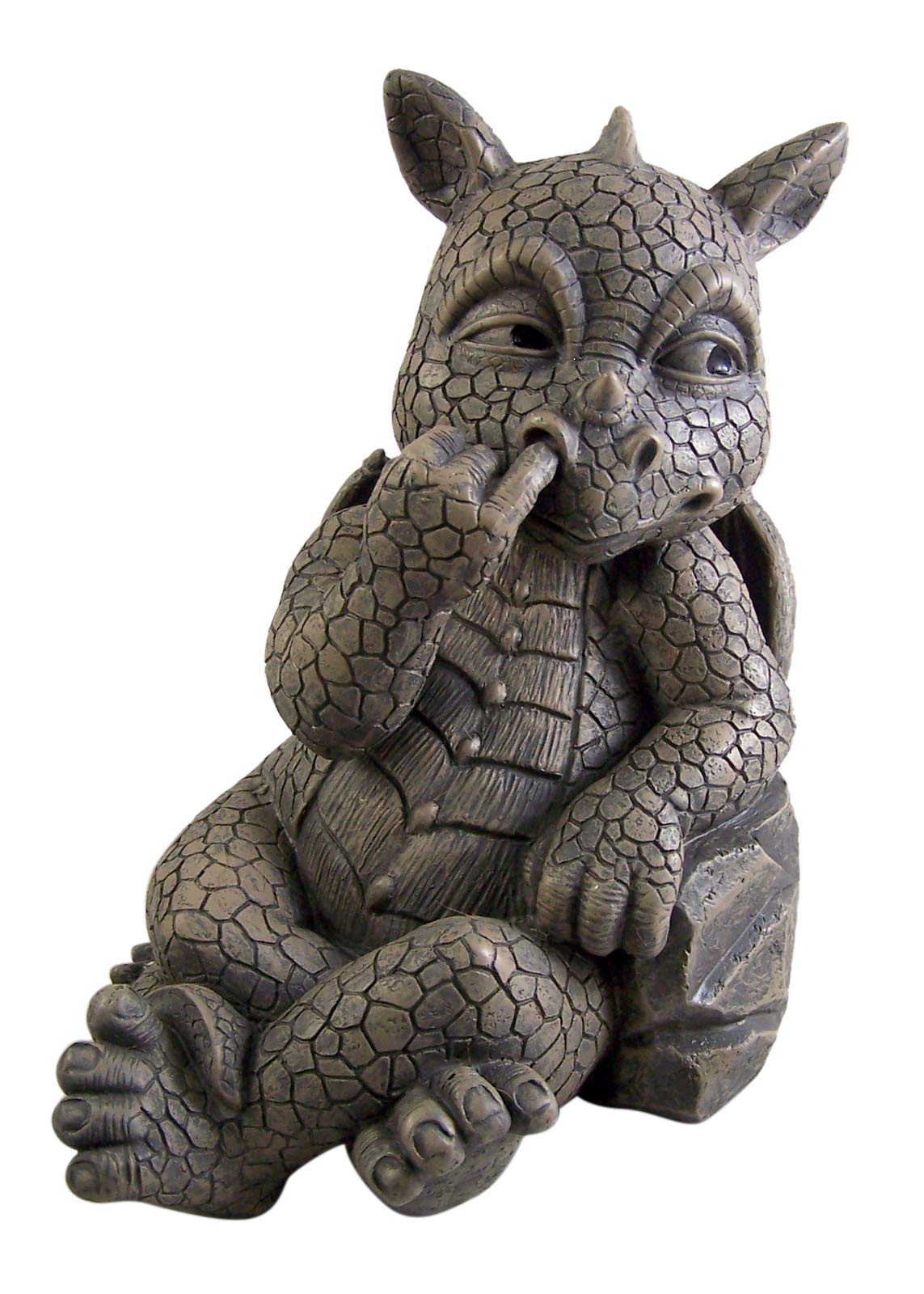 Pacific Giftware Nose Picker Dragon Statue