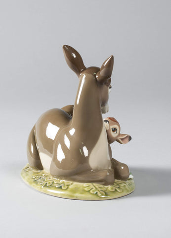 LLADRÓ Bambi Figurine. Porcelain Bambi (Disney) Figure.