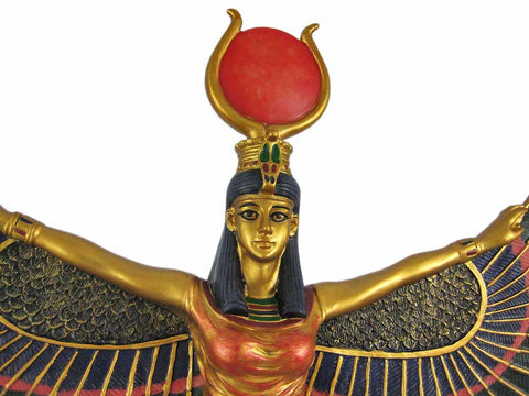 Pacific Giftware Winged Isis Egyptian Goddess Wall Hanging Deity