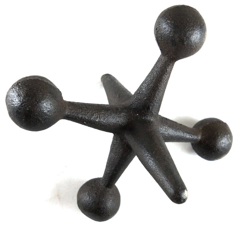 GSM Cast Iron Jack Retro Decorative Home Accents -Paperweight - Doorstop