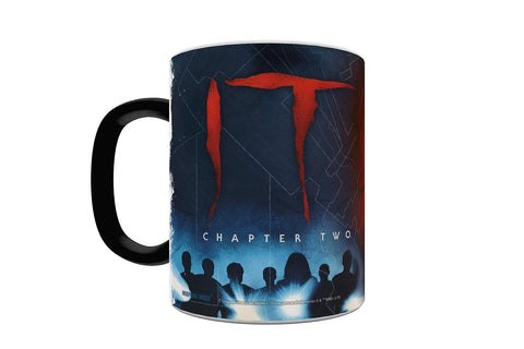 Morphing Mugs IT Chapter Two – Sewer Lines – Pennywise The Dancing Clown - One 11 oz Color Changing Heat Sensitive Ceramic Mug – Image Revealed When HOT Liquid Is Added!