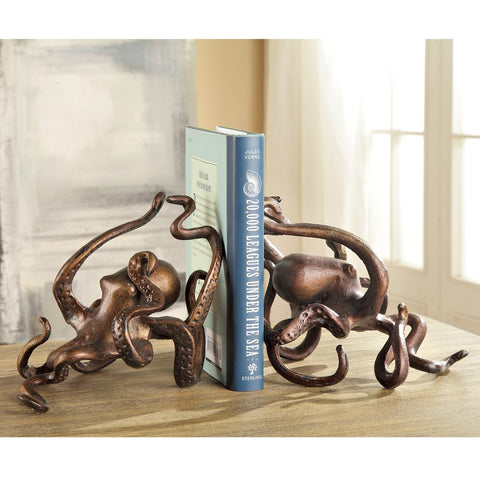 Octopus Bookends