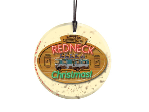 National Lampoon’s Christmas Vacation – Redneck – 3.5" Starfire Prints Hanging Glass Print Accessory - Ideal for Gifting and Collecting