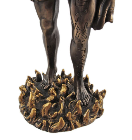 Pacific Giftware PTC 12.75 Inch Archangel Uriel with Spear Religious Resin Statue Figurine