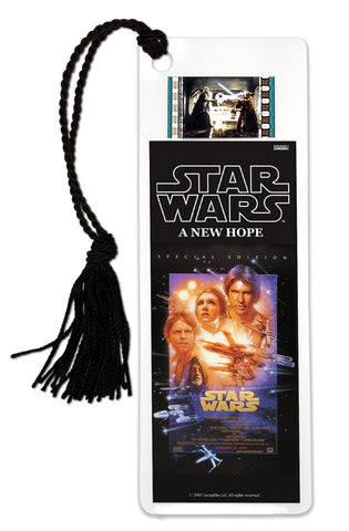 Star Wars Episode IV: A New Hope FilmCells Laminated 2x6 Bookmark with 35mm Clip of Film and Tassel